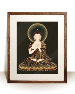  Tranh Đại Nhật Như Lai Phật - OBV 02 