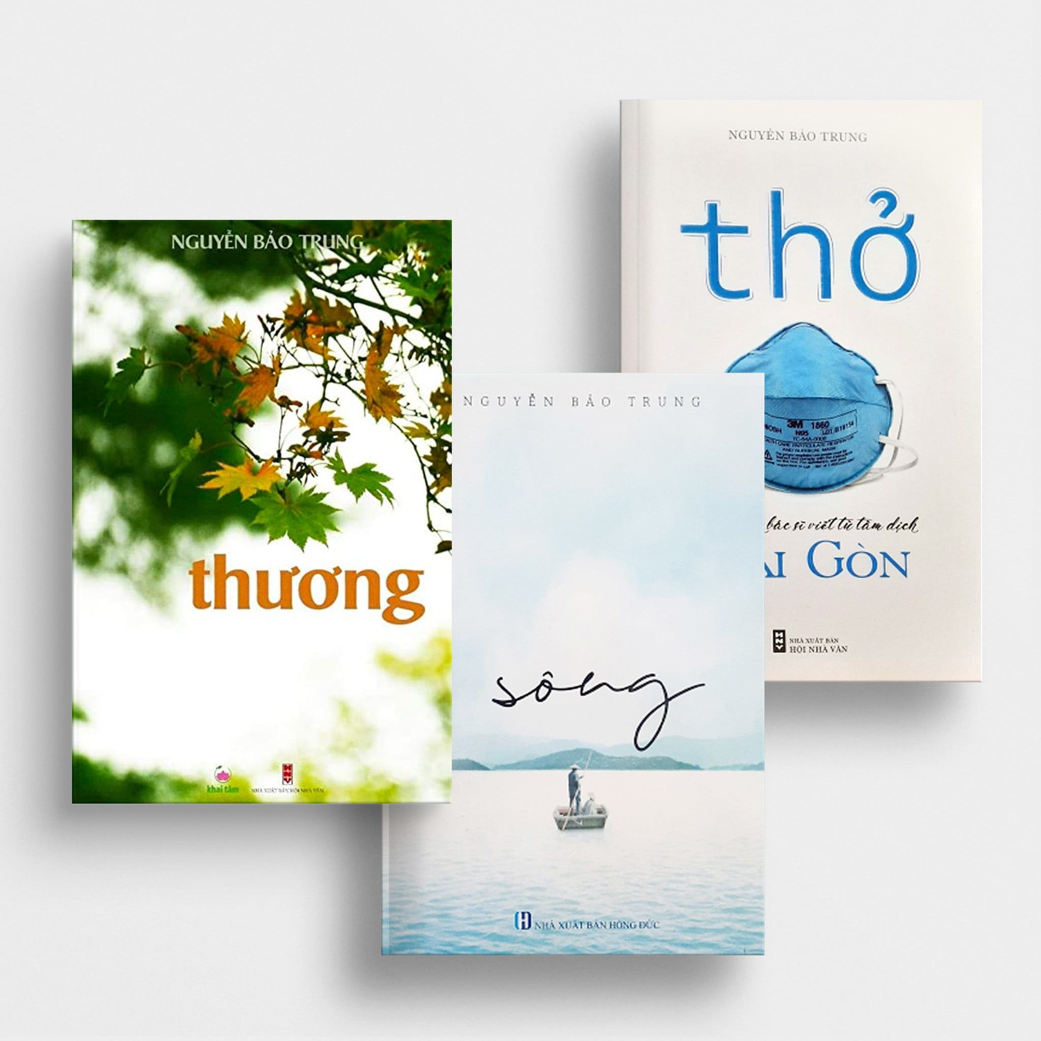  Sông, Thở & Thương: Bộ sách chiêm nghiệm và chữa lành từ Bác sĩ Nguyễn Bảo Trung 
