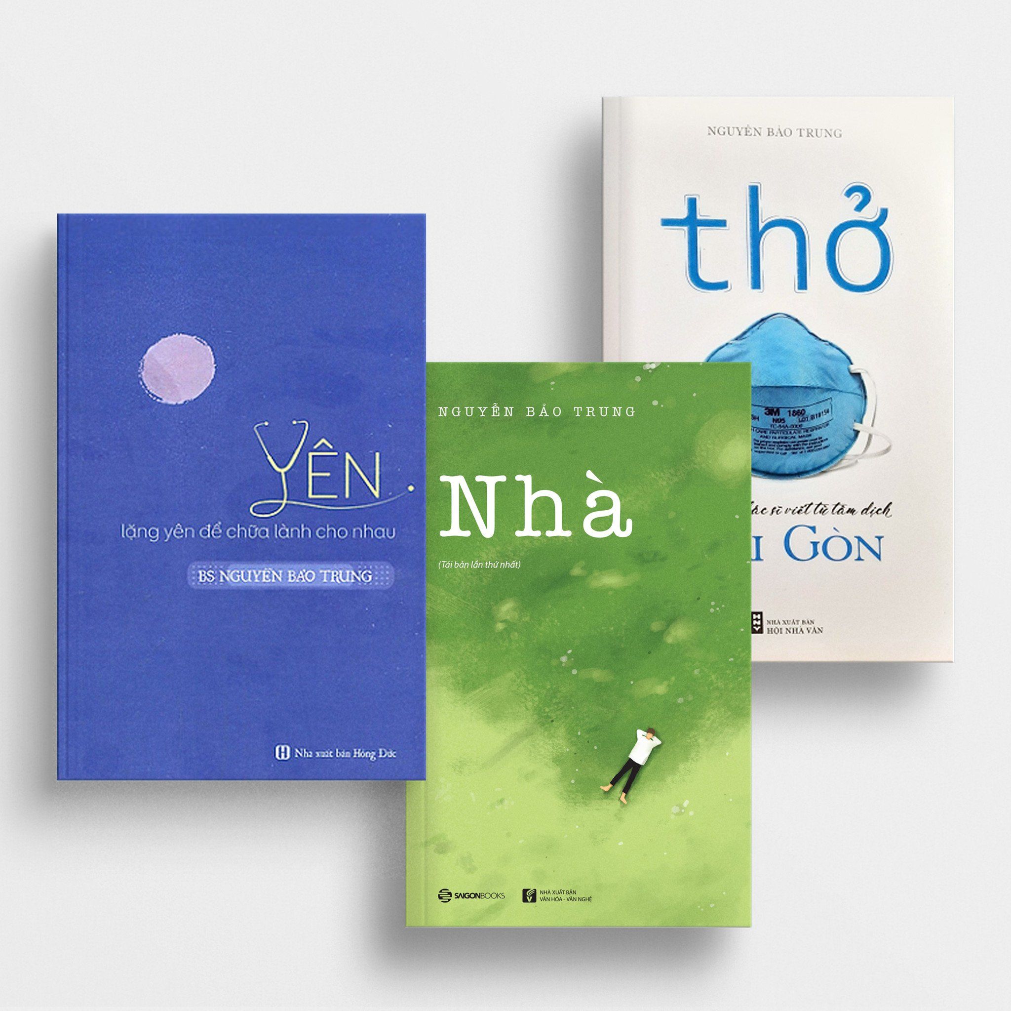  Thở, Yên & Nhà: Bộ sách chiêm nghiệm và chữa lành từ Bác sĩ Nguyễn Bảo Trung 