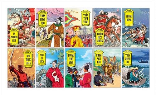  Bộ Sách: Tranh truyện lịch sử Việt Nam - Phần 2 (10 quyển) 