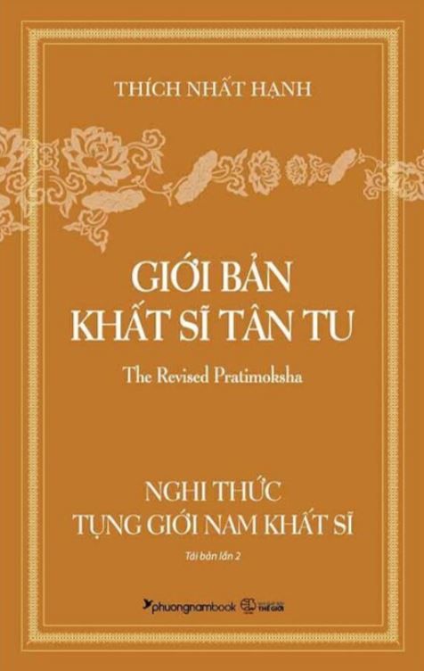  Giới Bản Khất Sĩ Tân Tu - Nghi Thức Tụng Giới Nam Khất Sĩ - Thích Nhất Hạnh 