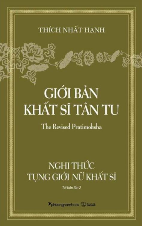  Giới Bản Khất Sĩ Tân Tu - Nghi Thức Tụng Giới Nữ Khất Sĩ - Thích Nhất Hạnh 