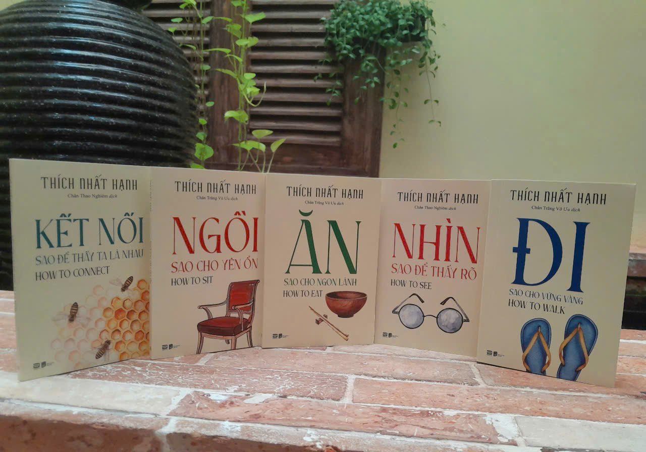  Bộ sách Mindfulness Essentials - Thiền sư Thích Nhất Hạnh 