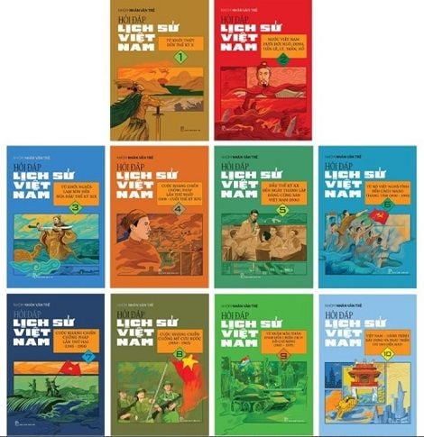  Hỏi Đáp Lịch Sử Việt Nam (Bộ Hộp 10 Cuốn) 