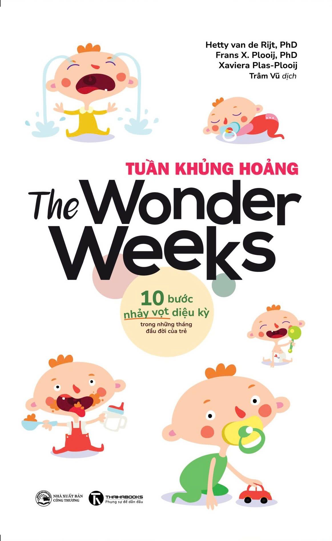  The Wonder Weeks - Tuần khủng hoảng 10 bước nhảy vọt diệu kỳ trong những tháng đầu đời của trẻ (Tái bản 2024) 