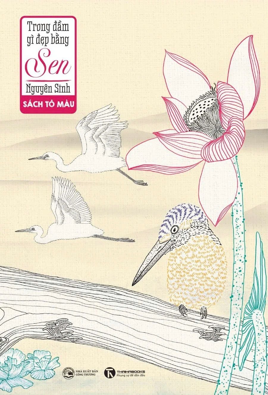  Trong đầm gì đẹp bằng sen (Sách tô màu) 
