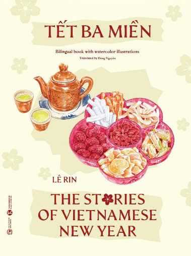  Tết 3 miền (Bìa cứng + Áo bìa) - Song ngữ Anh Việt 