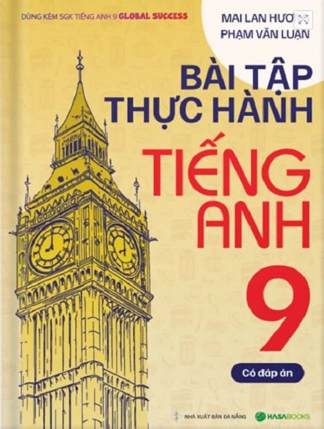BÌA SÁCH BÀI TẬP TIẾNG ANH 9 CỦA CÔ MAI LAN HƯƠNG