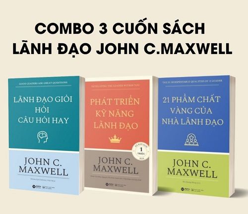  Combo 3 Cuốn Sách Lãnh Đạo John C.Maxwell 