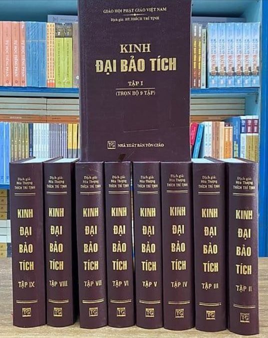  Kinh Đại Bảo Tích (trọn bộ 9 quyển, bìa cứng) - Thích Trí Tịnh 