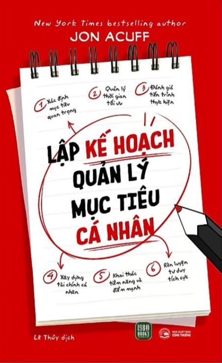  Lập Kế Hoạch Quản Lý Mục Tiêu Cá Nhân - Jon Acuff 