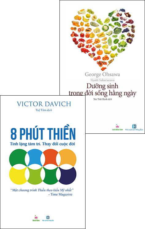  Combo 8 Phút Thiền - Dưỡng Sinh Trong Đời Sống Hằng Ngày 