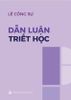  Dẫn luận triết học 