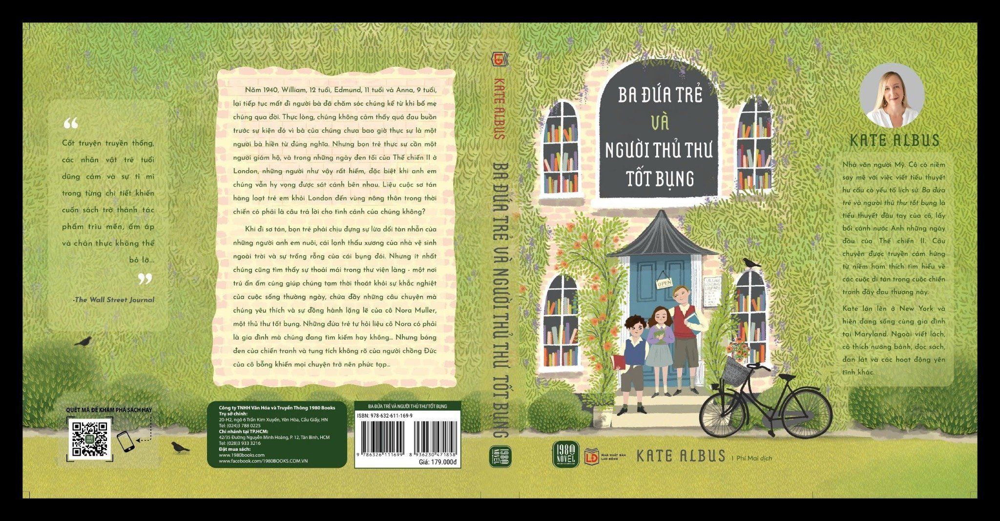  Ba Đứa Trẻ Và Người Thủ Thư Tốt Bụng - Kate Albus 
