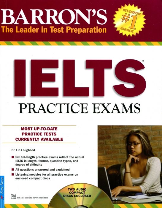  Barron's IELTS PractiCe Exams (Kèm 2CD) 