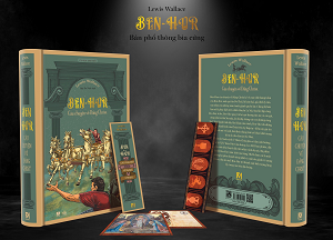  BEN-HUR: CÂU CHUYỆN VỀ ĐẤNG CHRIST - Bìa màu xanh - Bản phổ thông - Tác giả Lewis Wallace 
