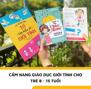  Bộ sách Cẩm nang giáo dục giới tính cho trẻ 