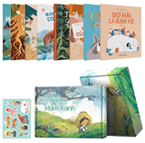 Boxset Gieo những Mầm Xanh - Combo 8 cuốn thiếu nhi Flying Eye Books (tặng 01 tấm sticker) 