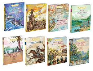  Bộ sách Lịch sử Việt Nam bằng tranh bản màu (bản tiếng Việt) 