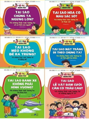  Bộ sách Tò mò khám phá (Bộ 6 cuốn) 