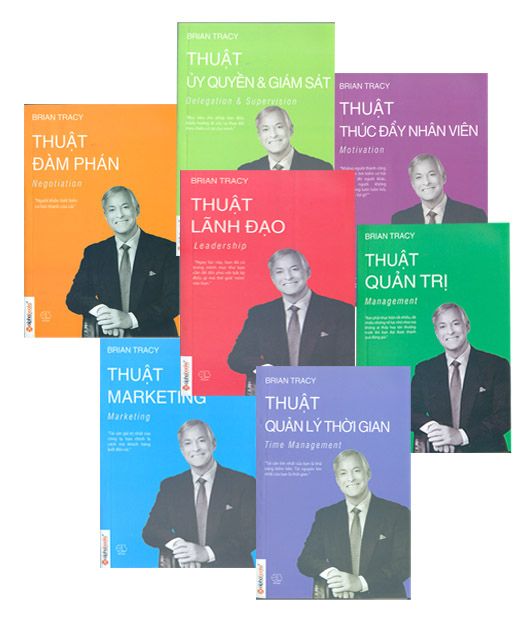  Bộ Sách Kỹ Năng Brian Tracy - 8 cuốn 