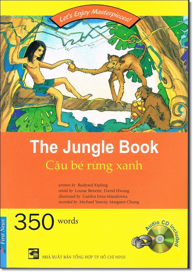  Cậu Bé Rừng Xanh - Kèm CD 