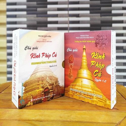  CHÚ GIẢI KINH PHÁP CÚ (Bộ 4 quyển) - Thánh Điền Pali, Phật Giáo Nguyên Thủy 