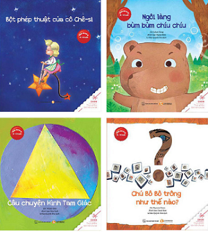  Combo Bộ Sách Nuôi Dưỡng Ước Mơ Và Tình Yêu Thương Cho Bé (Trọn Bộ 4 Cuốn) 