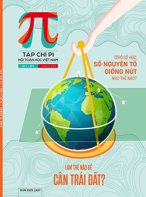  Tạp Chí Pi - Tập 7 - Số 5 (Tháng 5.2023) - Hội Toán Học Việt Nam 
