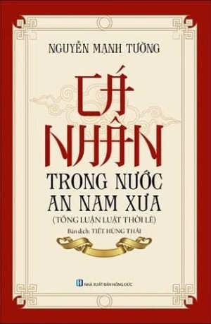  Cá Nhân Trong Nước An Nam Xưa - Tổng luận Luật thời Lê 