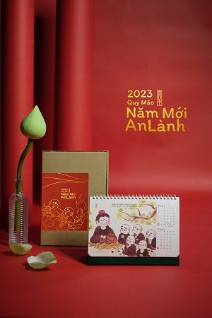  Bộ lịch BỤT Ở TRONG TA - Quý Mão 2023 