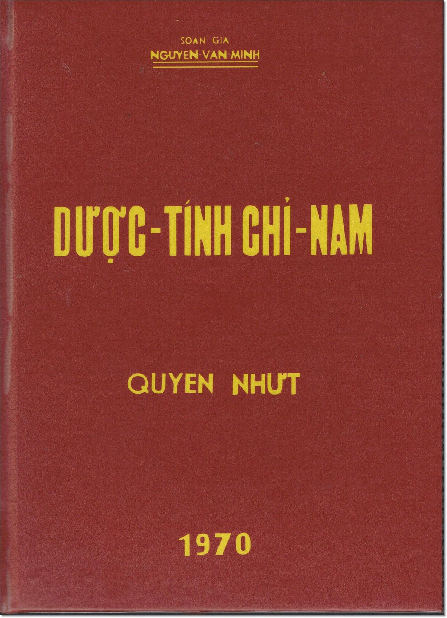  Dược Tính Chỉ Nam - Bộ 4 quyển 
