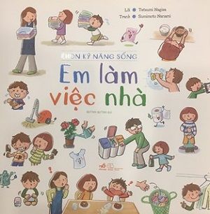  Ehon kỹ năng sống - Em làm việc nhà 