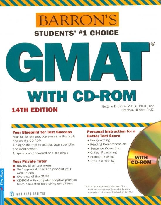 GMAT 14th Edition (Kèm CD-ROM) 