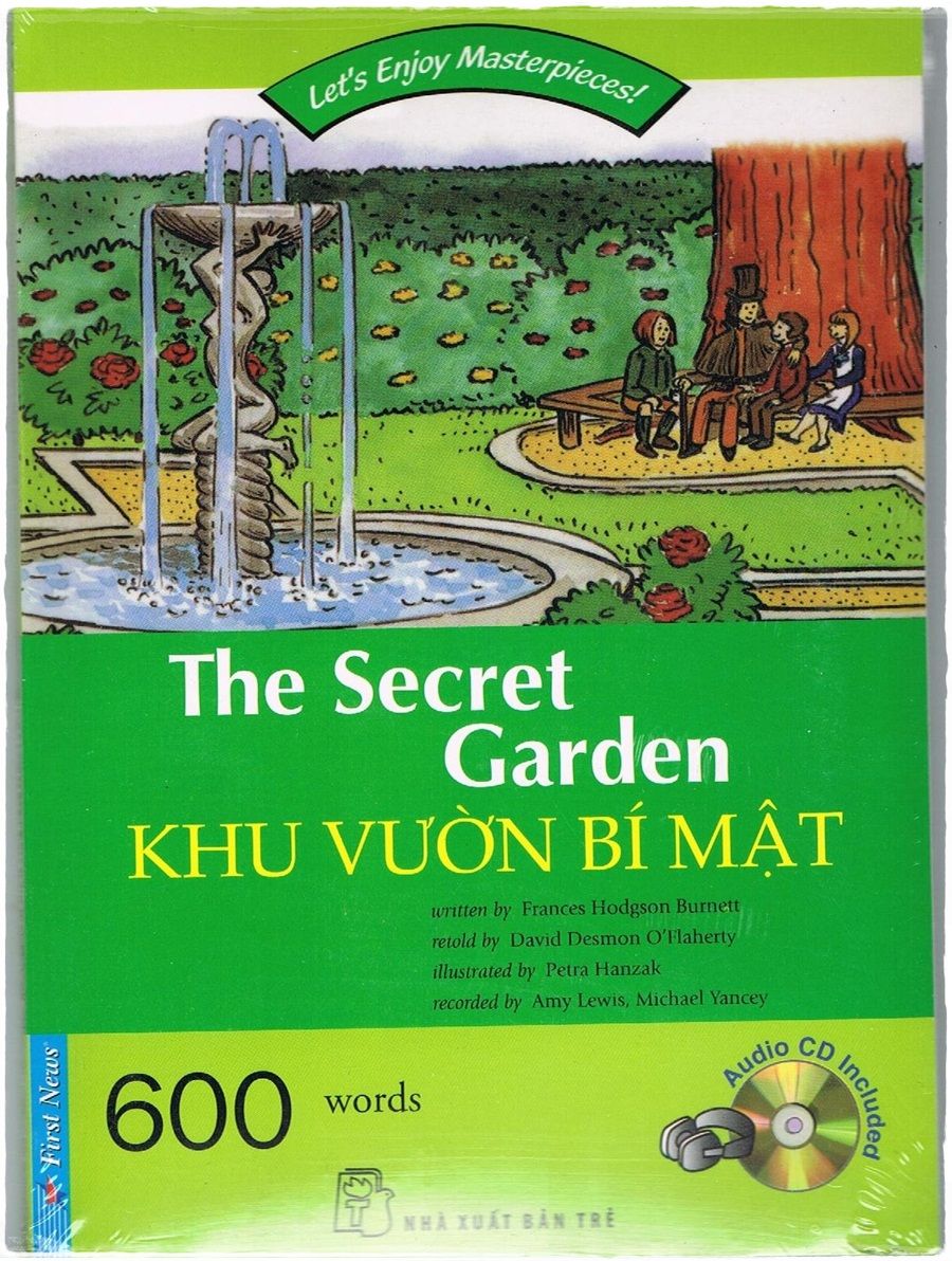  Khu Vườn Bí Mật - Sách + 1CD 