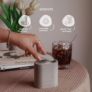  Kim (scent of Vietnamese Coffee) - ANYEN CANDLE 