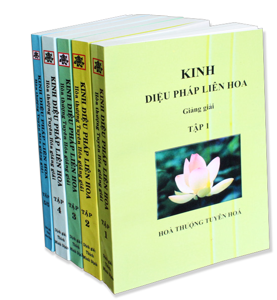 Kinh Diệu Pháp Liên Hoa Giảng Giải - Trọn Bộ 5 Quyển 
