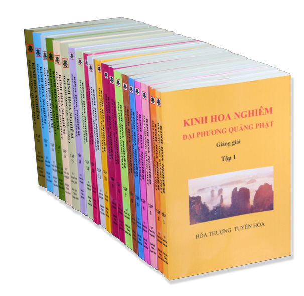  Kinh Hoa Nghiêm Giảng Giải - Trọn Bộ 25 Quyển 