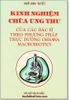  Kinh nghiệm chữa ung thư của các bác sĩ theo phương pháp Thực Dưỡng - Tái Bản 2019 