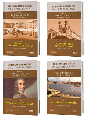  Lịch Sử Văn Minh Thế Giới - Phần IX: Thời Đại Voltaire (Bộ 4 tập) 