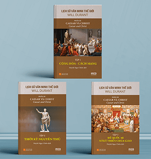  LỊCH SỬ VĂN MINH THẾ GIỚI - PHẦN III: CAESAR VÀ CHRIST (BỘ 3 TẬP) 