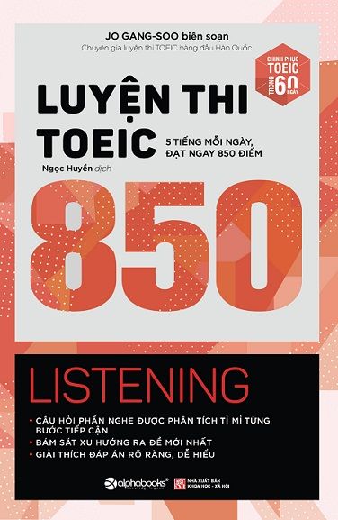  LUYỆN THI TOEIC 850 - LISTENING 