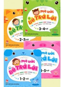  Mẹ Hỏi Bé Trả Lời (Bộ 4 Cuốn) 