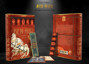  BEN-HUR: CÂU CHUYỆN VỀ ĐẤNG CHRIST - Bìa màu đỏ - Bản phổ thông - Tác giả Lewis Wallace 