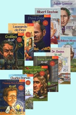  Bộ sách Đó là ai? - Chân Dung Những Người Thay Đổi Thế Giới - Bộ 16 cuốn 