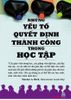  Những yếu tố quyết định thành công trong học tập 