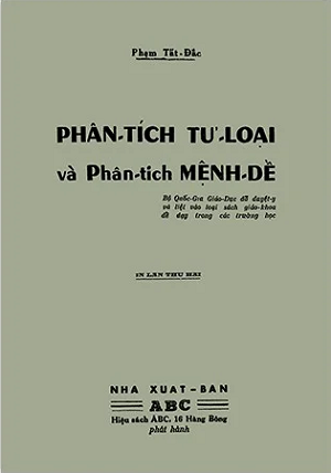  Phân tích tự loại và phân tích mệnh đề 