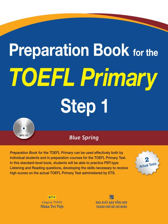  Preparation Book for the TOEFL Primary - Step 1 