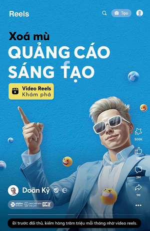  Xóa Mù Quảng Cáo Sáng Tạo - Video Reels Khám Phá - Doãn Kỷ 