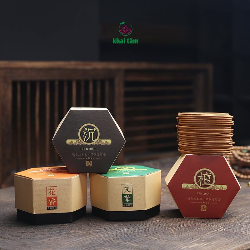  Trầm khoanh (mùi tự nhiên) - TN82D 